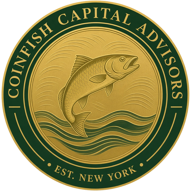 Coinfish Capital Advisors seal: Est. New York